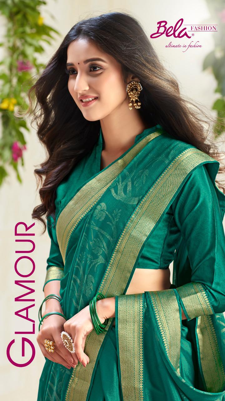 Bela Fashion Glamour Printed Georgette Sarees Collection At ...