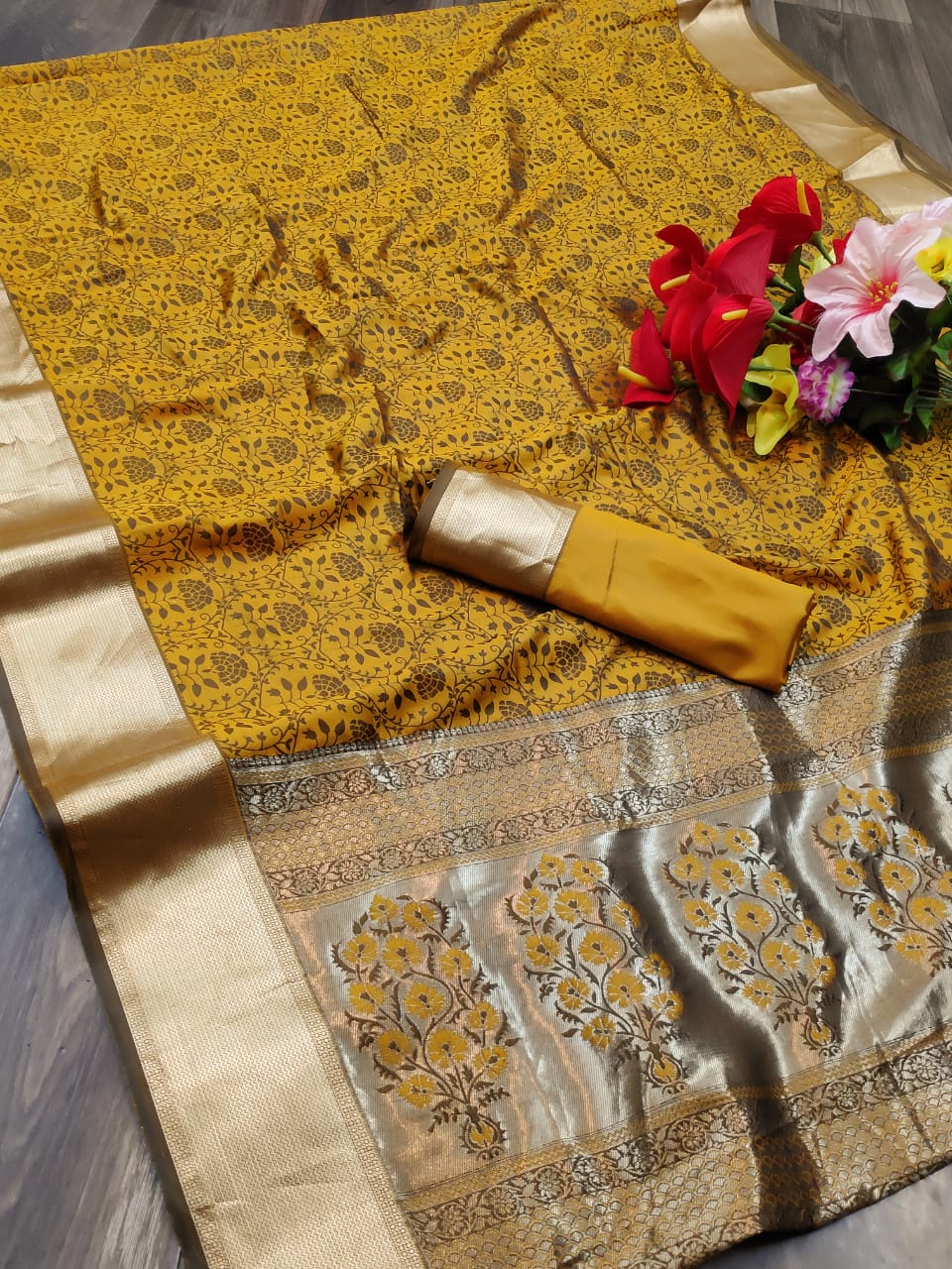 Soft Satin Silk Sarees With Elegant Weaving Work And Jari At...
