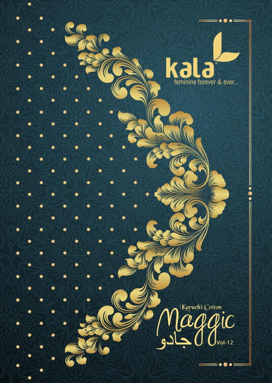 Kala Suits Maggic Vol 12 Printed Cotton Dress Material Colle...