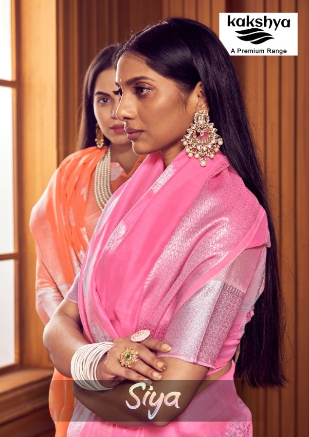 Kakshya Siya Designer Linen Cotton Sarees Collection At Whol...