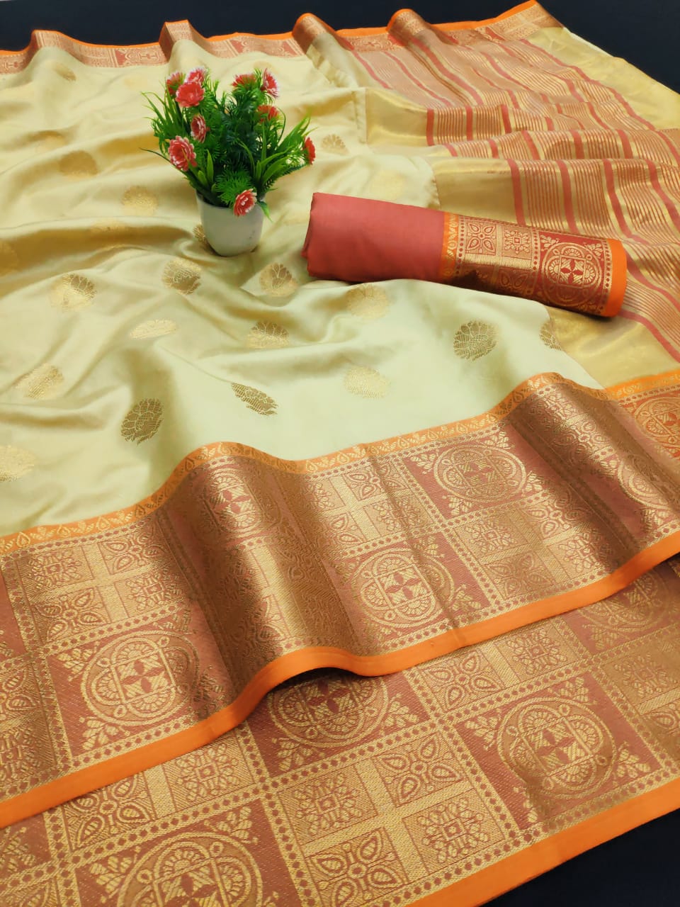 Non Catalog Tradition Lichi Silk Weaving Sarees At Wholesale...