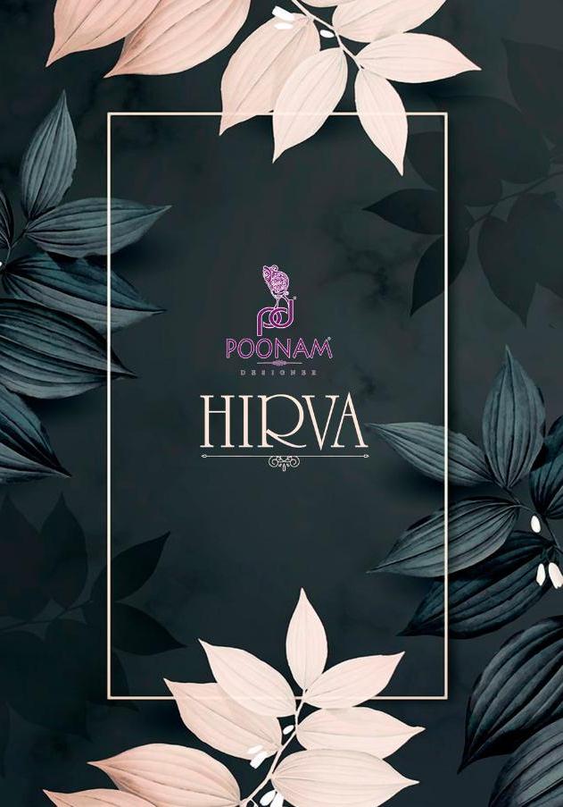 Poonam Designer Hirva Foil Printed Soft Malai Crepe Readymad...