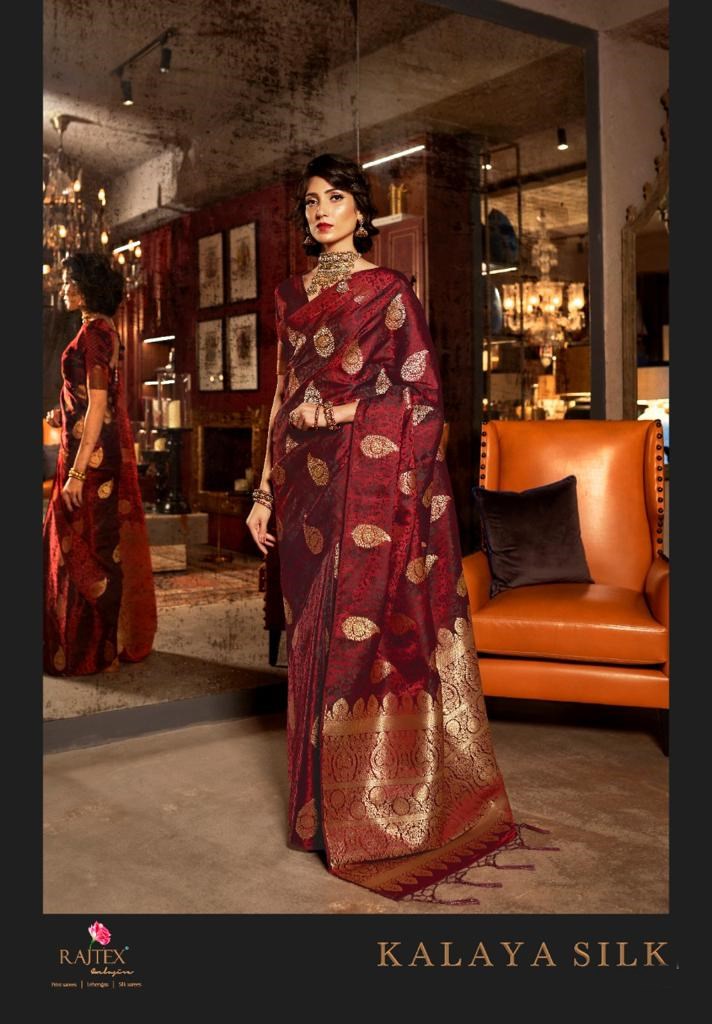 Rajtex Sarees Kalaya Silk Designer Soft Satin Silk Sarees Co...
