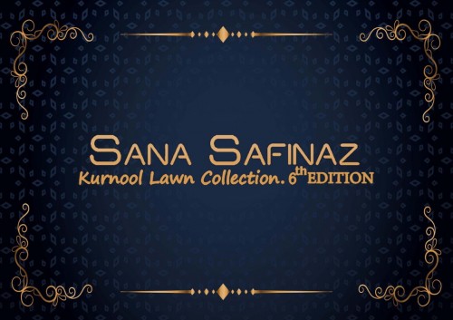 Sana Safinaz Kurnool Lawn Cotton 6th Edition Printed Pure La...