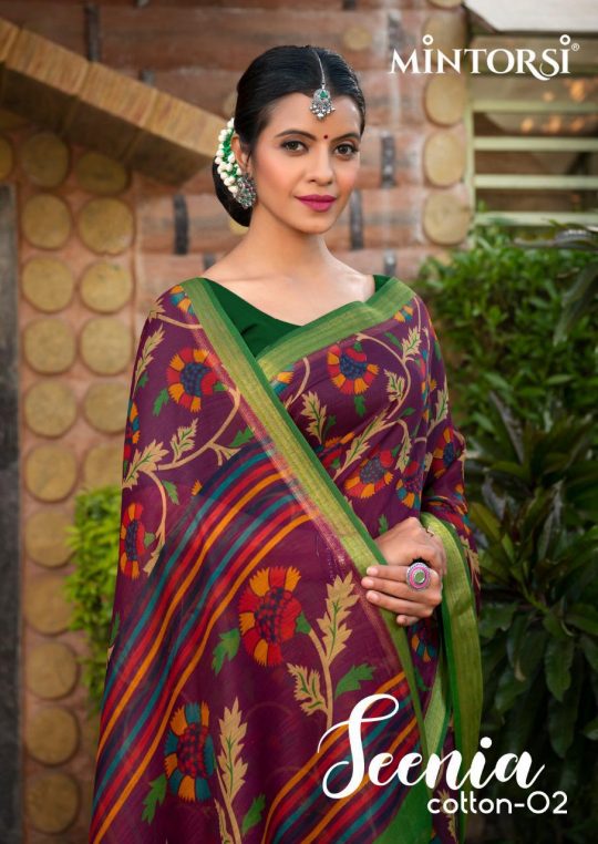 Varsiddhi Fashion Mintorsi Seenia Cotton Vol 2 Floral Printe...