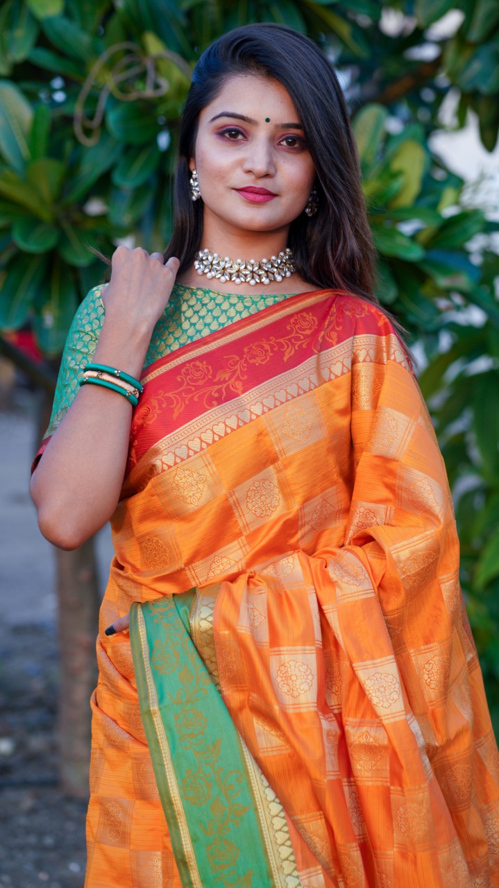 Latest Non Catalog Soft Silk Traditional Saree Collection At...