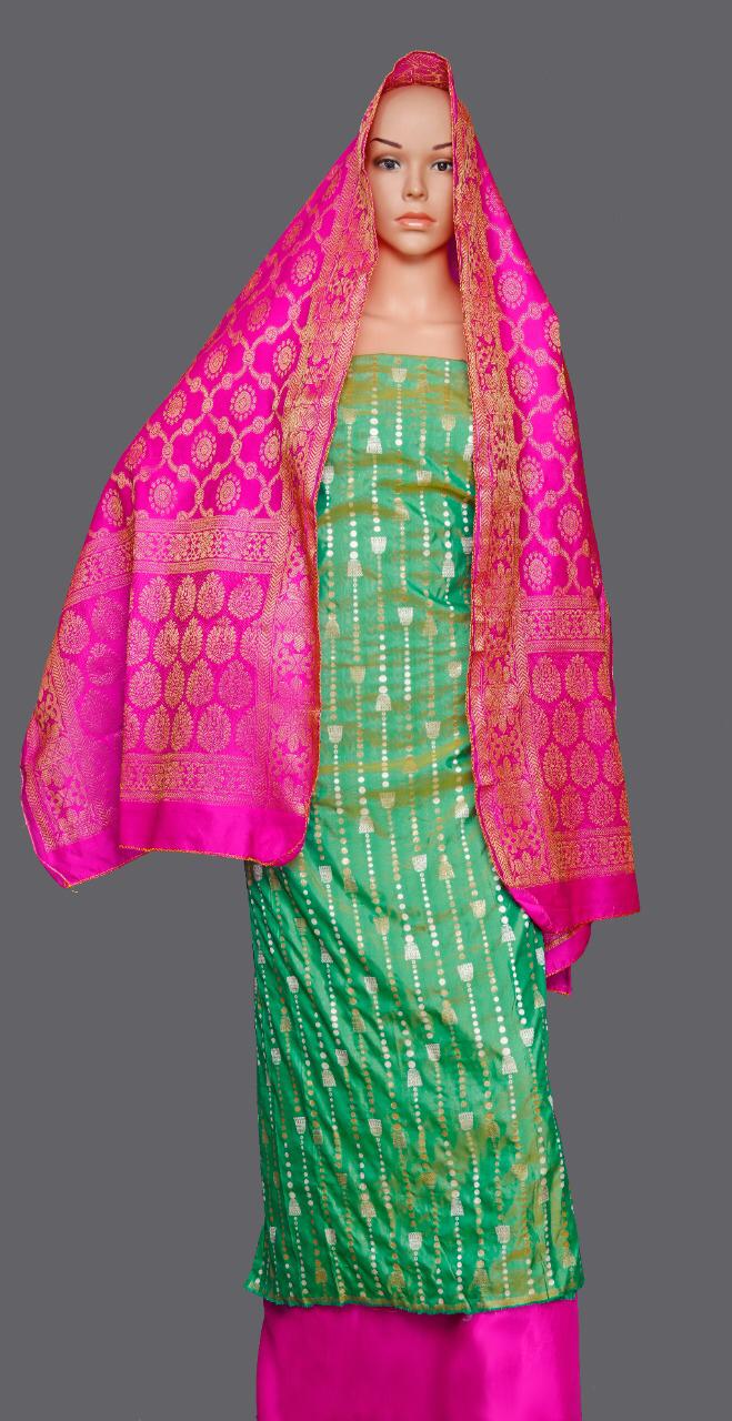 Banarasi Vol 11 Banarasi Silk With Weaving Dress Material At...