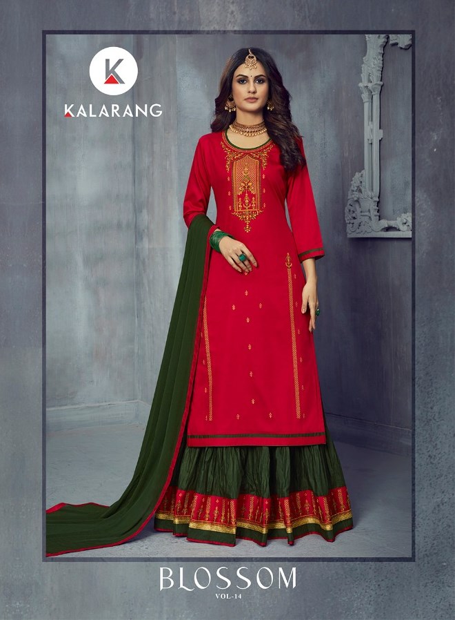 Kessi Fabrics Kalarang Blossom Vol 14 Jam Silk Cotton With E...