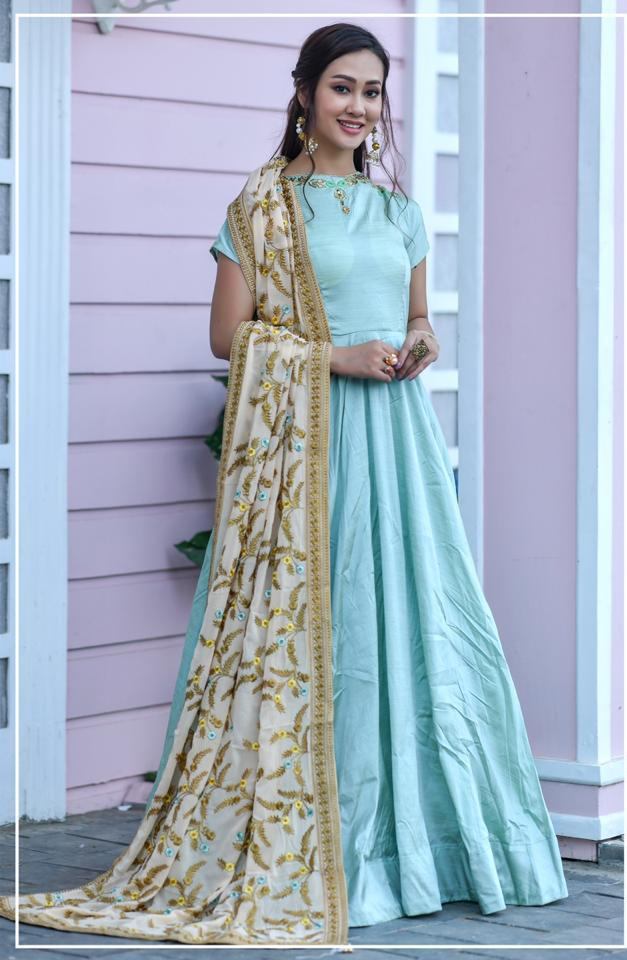 Peafowl Vol 64 Heavy Designer Chennai Silk Long Wedding Wear...