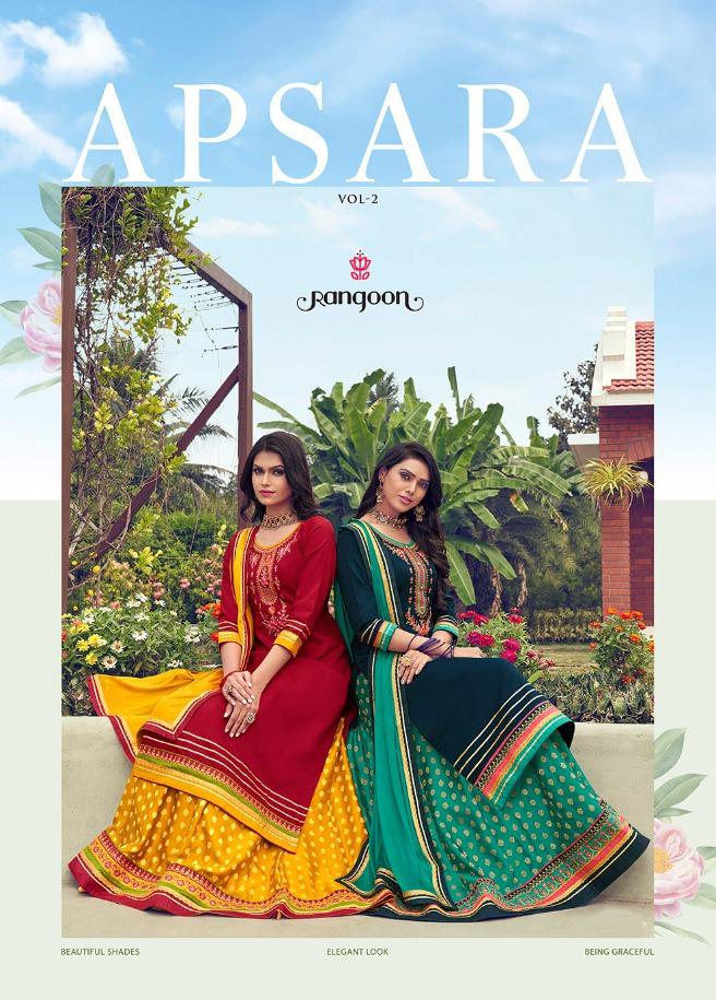 Kessi Fabrics Rangoon Apsara Vol 2 Designer Jam Silk With Em...