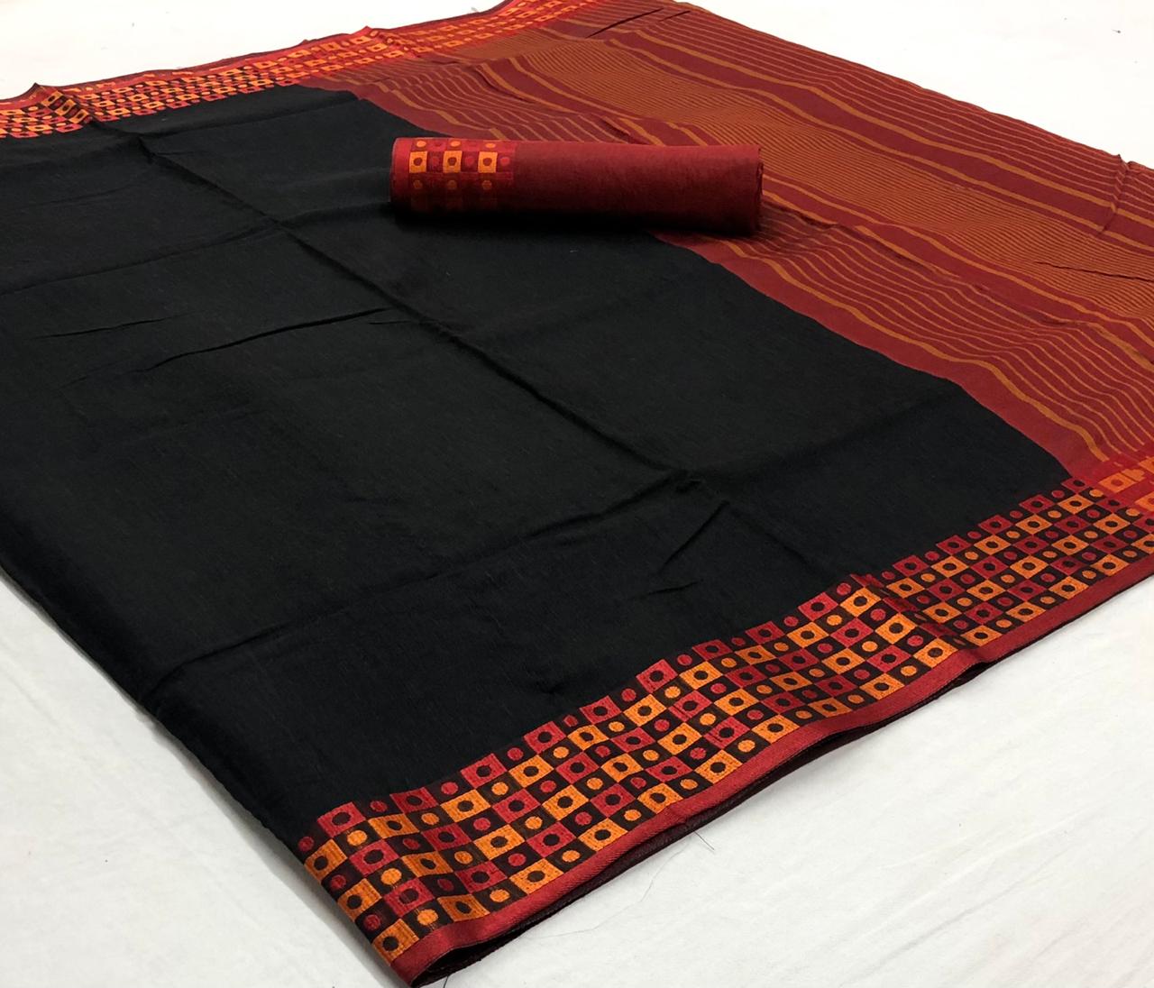 Rohini Colour Range Cotton Silk Sarees Collection At Wholesa...
