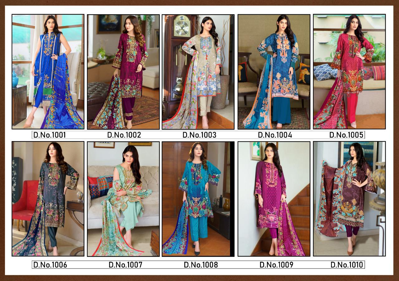 Sapphire Lawn Printed Lawn Cotton Pakistani Dress Material C...