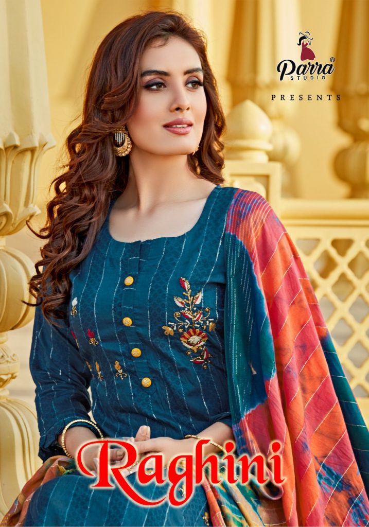 Parra Suits Raghini Vol 1 Viscose With Work Readymade Suits ...