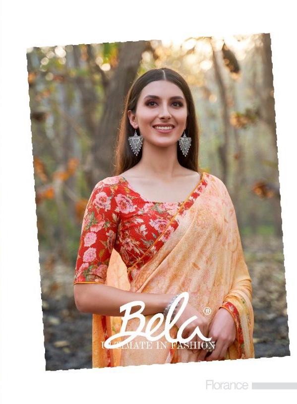 Bela Fashion Florance Digital Print With Diamond Work Fancy ...