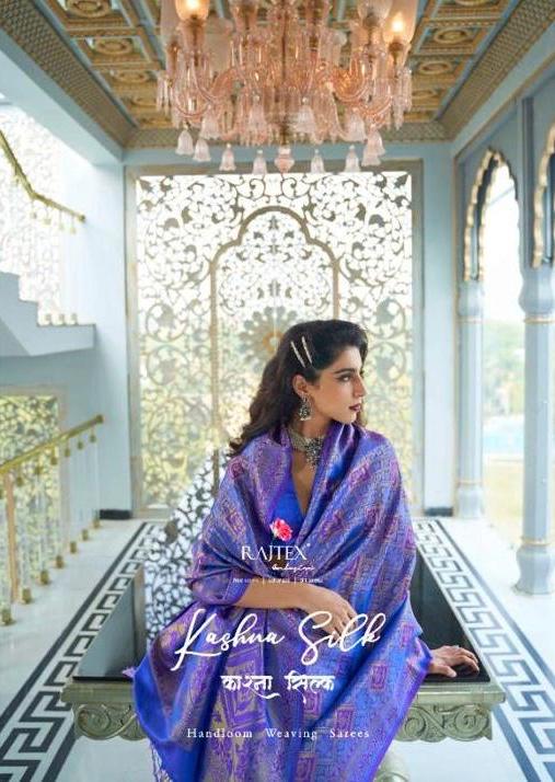Rajtex Kashna Silk Handloom Weaving Silk Sarees Collection A...