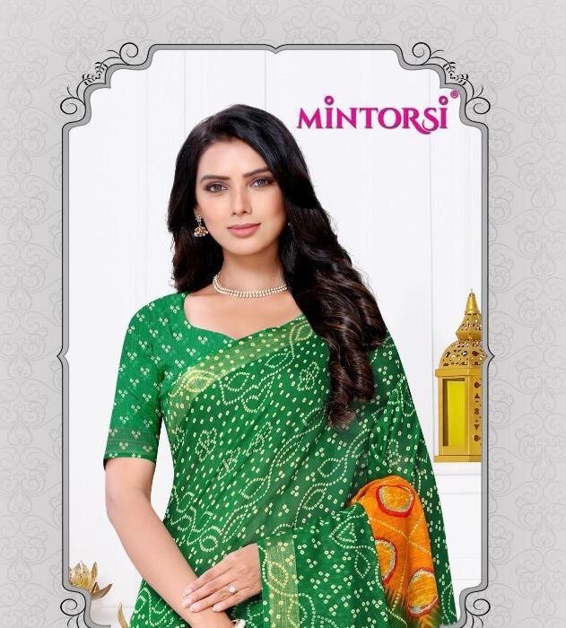 Varsiddhi Fashion Mintorsi Seenia Bandhani Vol 2 Cotton Silk...