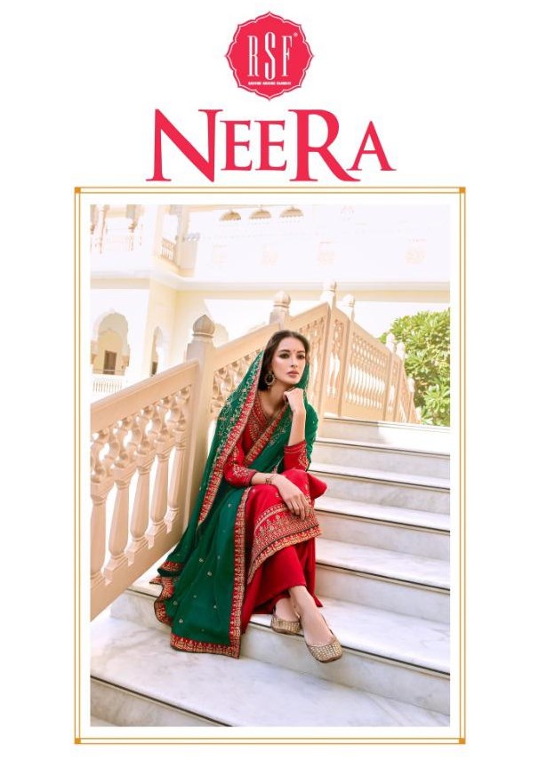 Rsf Parampara Neera Silk Top With Heavy Embroidery Latest Se...
