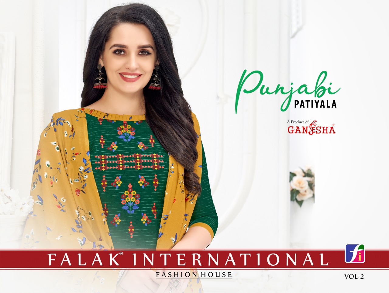 Falak International Punjabi Patiyala Vol 2 Pure Cotton Ready...