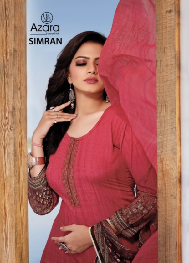 Radhika Azara Simran Latest Pure Crepe Digital Print Dress M...