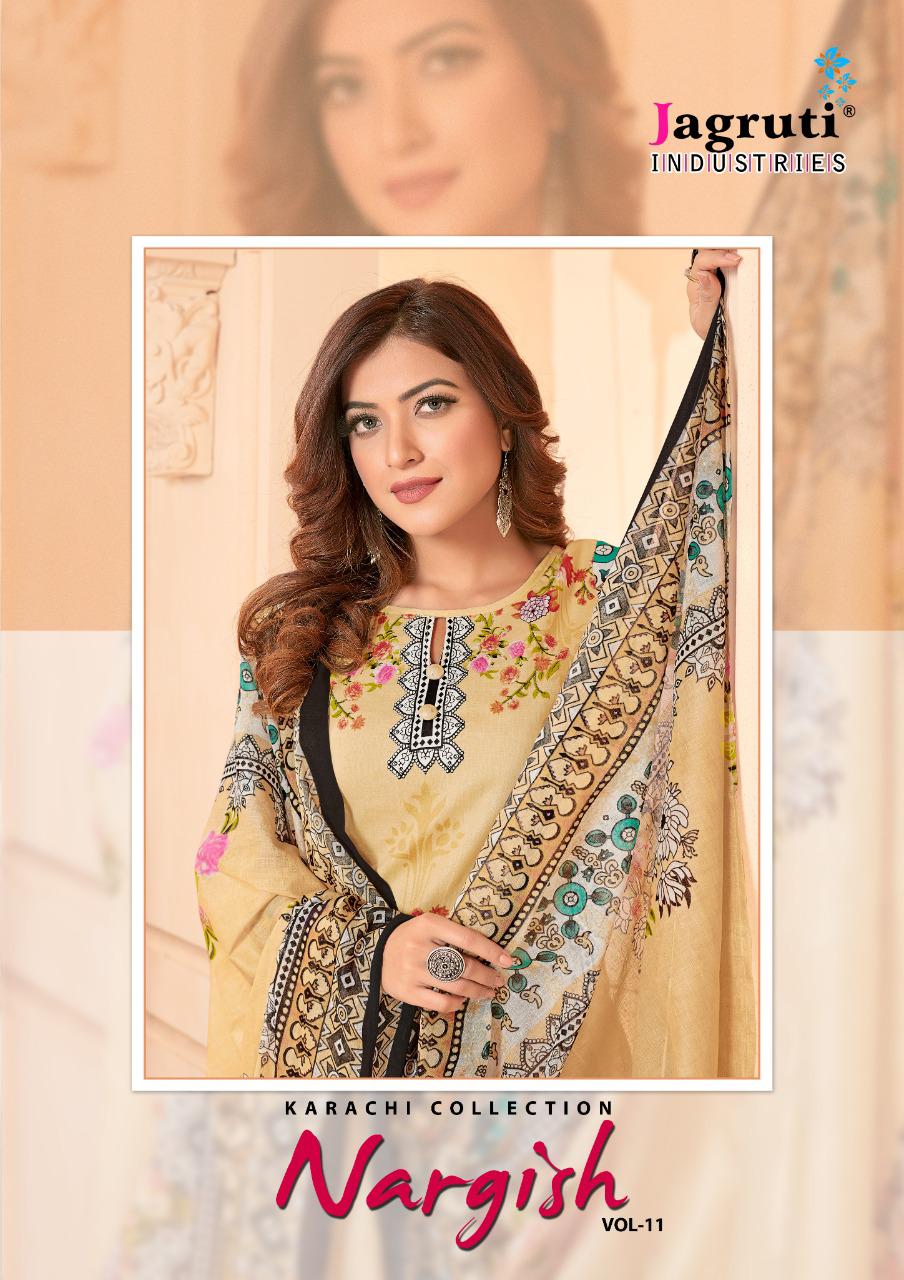Jagruti Nargish Vol 11 Pure Cotton Karachi Daily Wear Dress ...