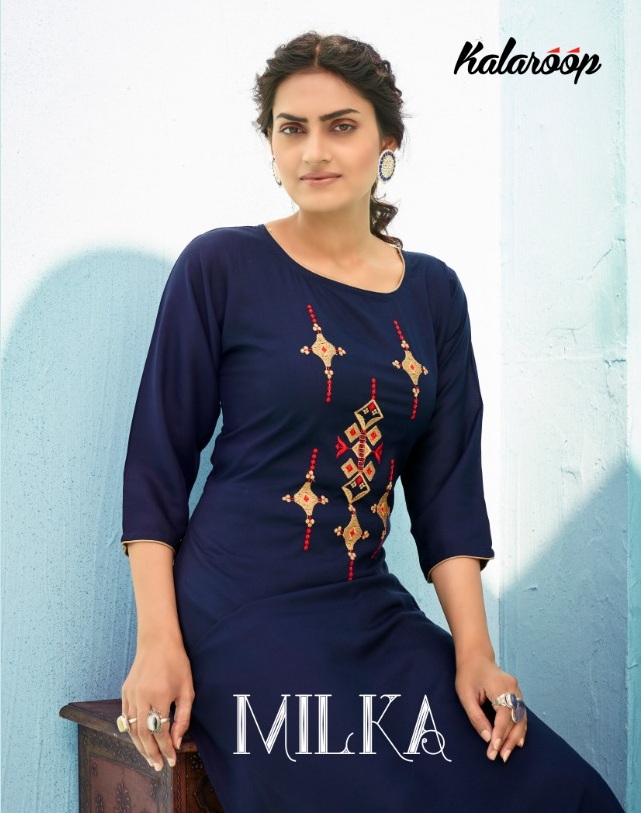 Kessi Fabrics Kalaroop Kajree Fashion Milky Heavy Rayon With...
