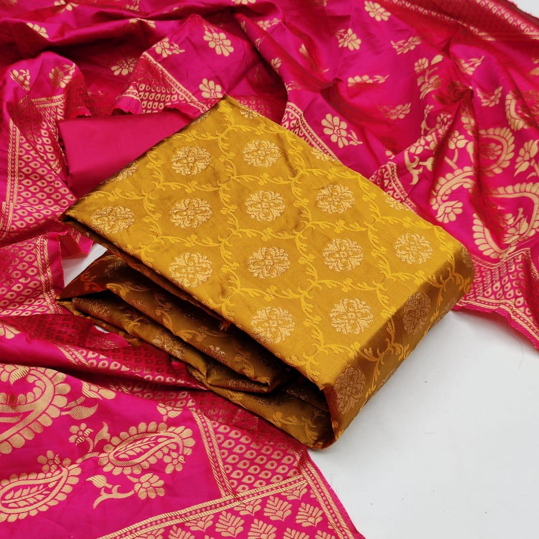 Banarasi Silk Vol 18 Banarasi Silk With Jacquard Weaving Dre...