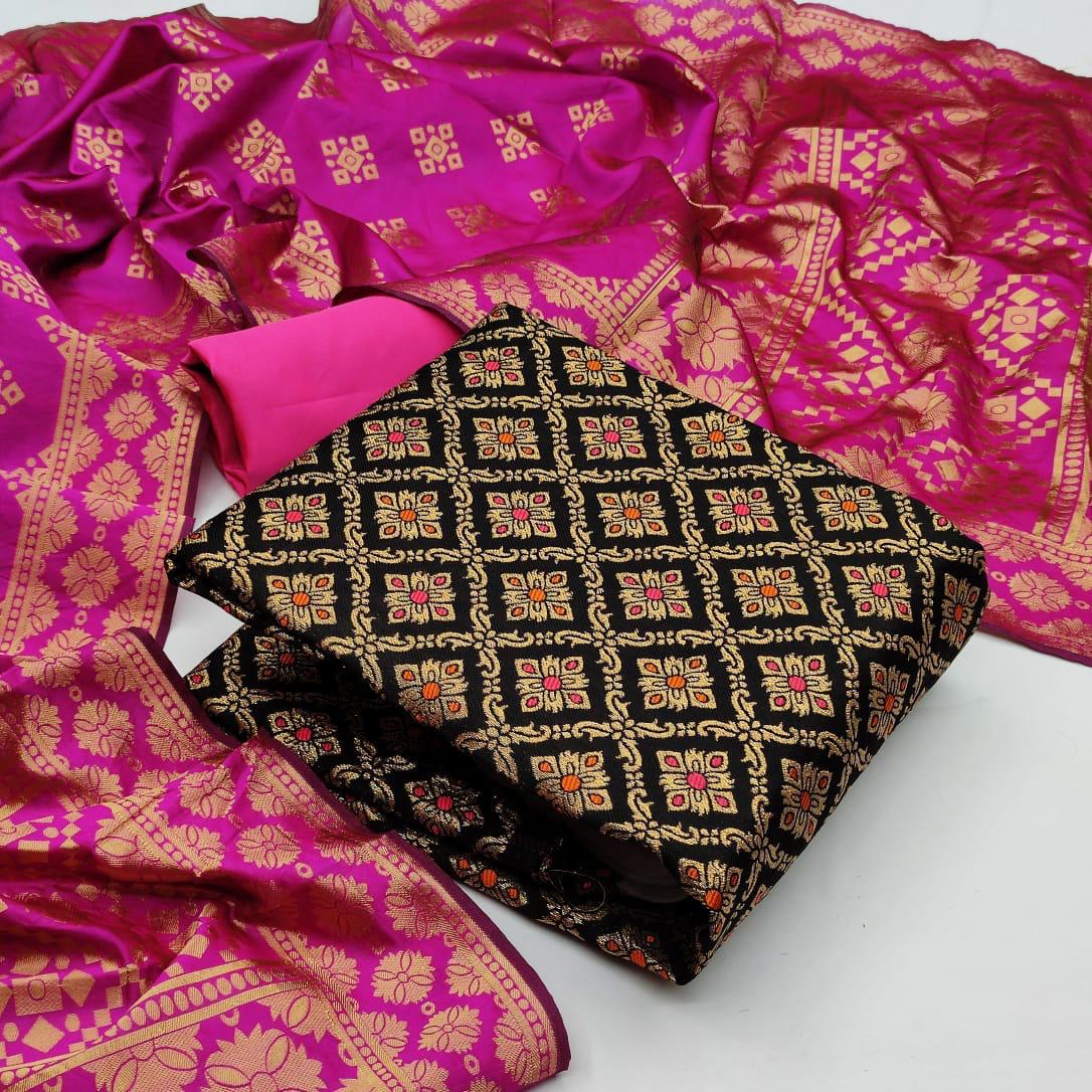 Banarasi Silk Vol 19 Banarasi Silk With Jacquard Weaving Dre...