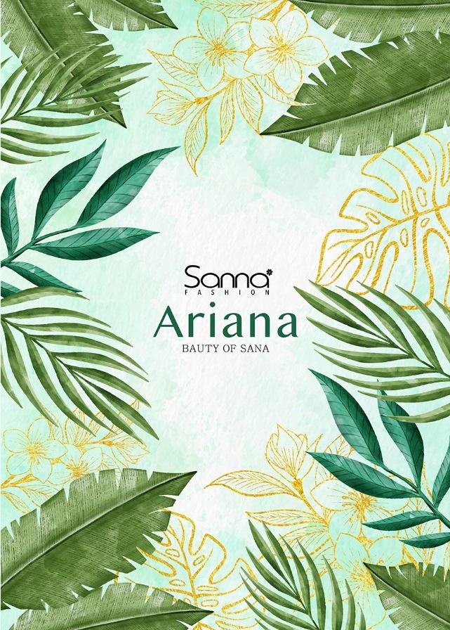 Sanna Fashion Ariana Pure Cotton Digital Print With Fancy Wo...