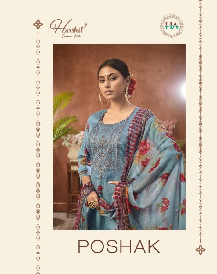 Alok Suits Harshit Fashion Poshak Pure Jam Digital Print Wit...