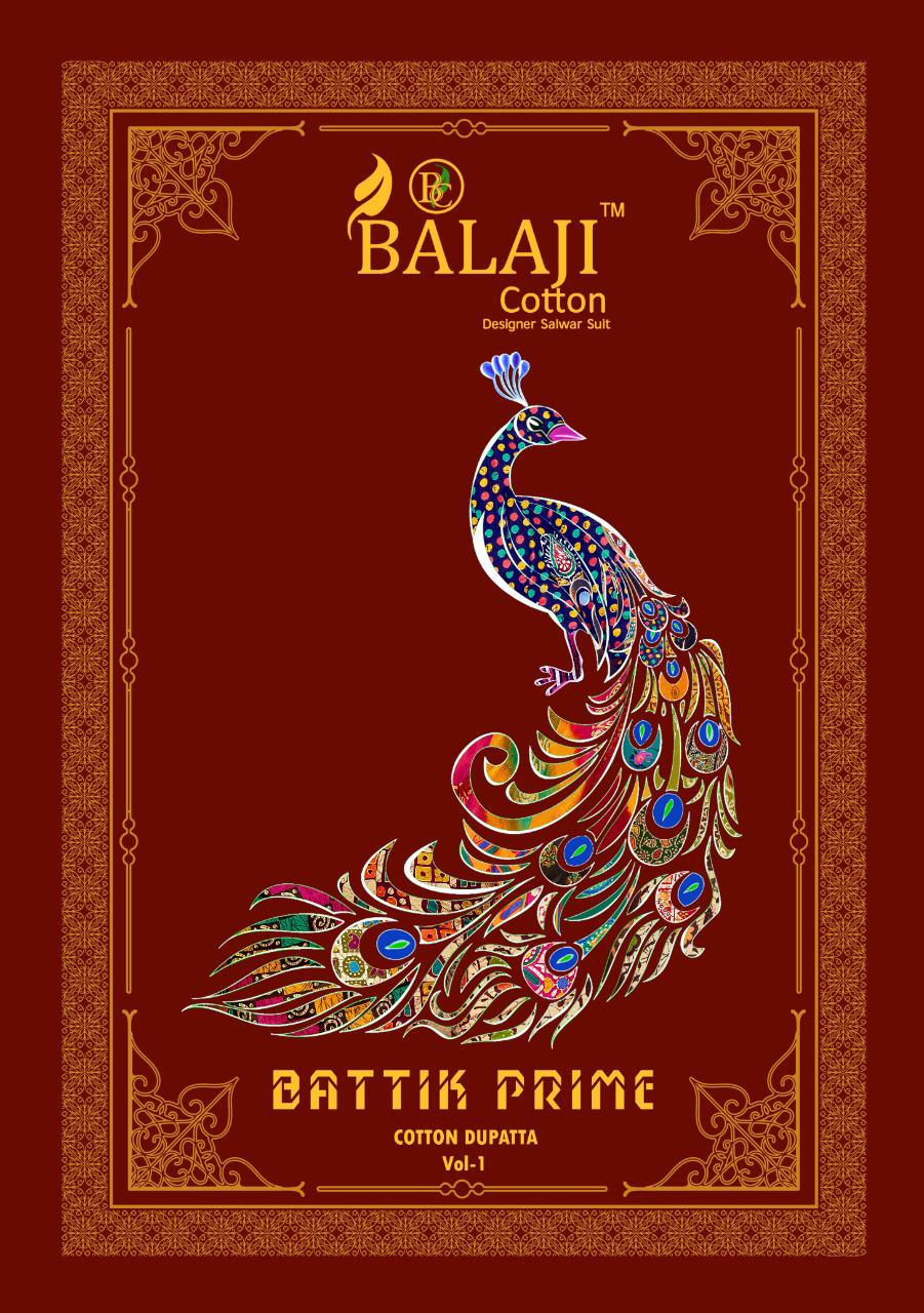 Balaji Cotton Battik Prime Cotton Dupatta Vol 1 Cotton Patiy...