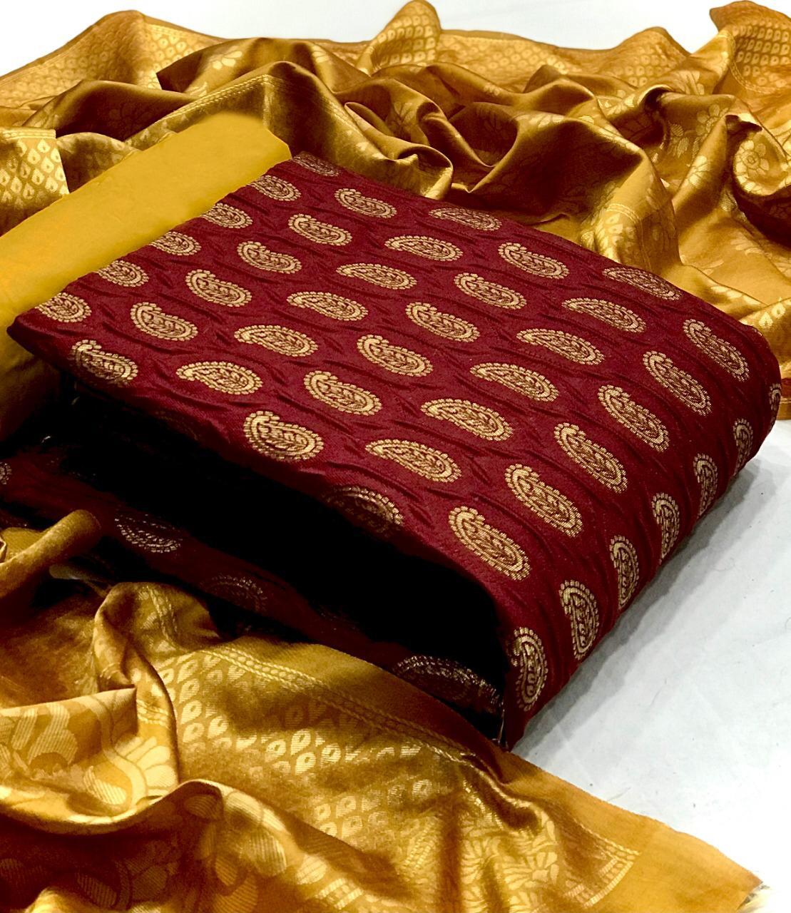 Banarasi Silk Bubble Suits  Vol 2 Banarasi Silk With Jacquar...