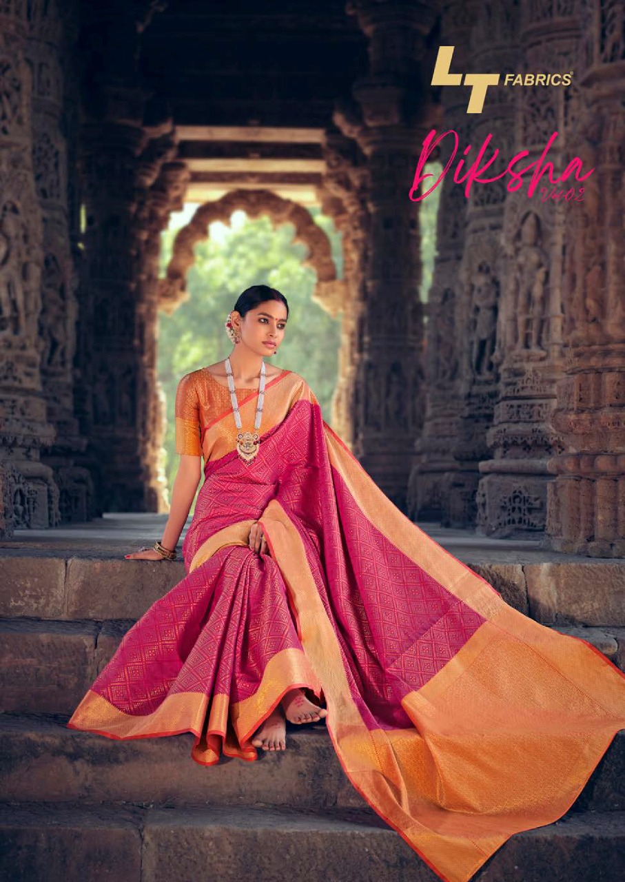 Lt Fabric Diksha Vol 2 Patola Silk Fancy Traditional Sarees ...