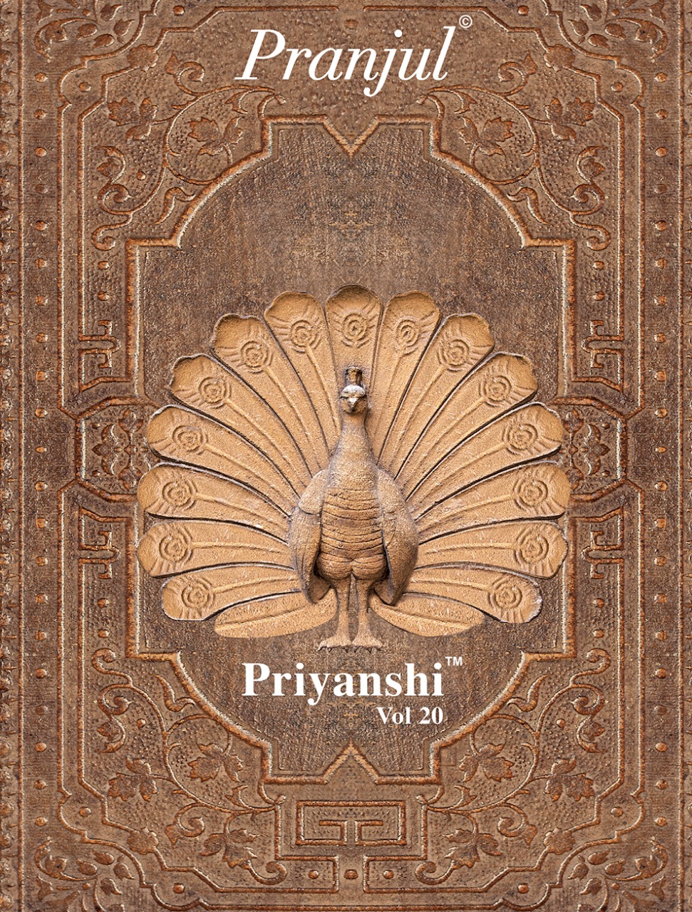 Pranjul Priyanshi Vol 20 Cotton Printed Casual Wear Dress Ma...