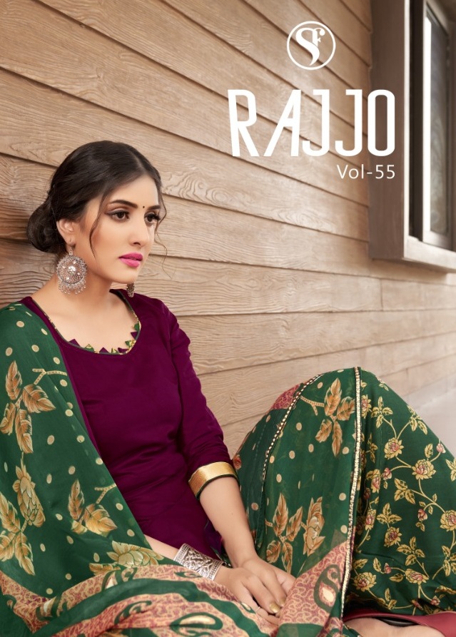 Sweety Fashion Rajjo Vol 55 Glace Cotton With Metti Patta Pa...