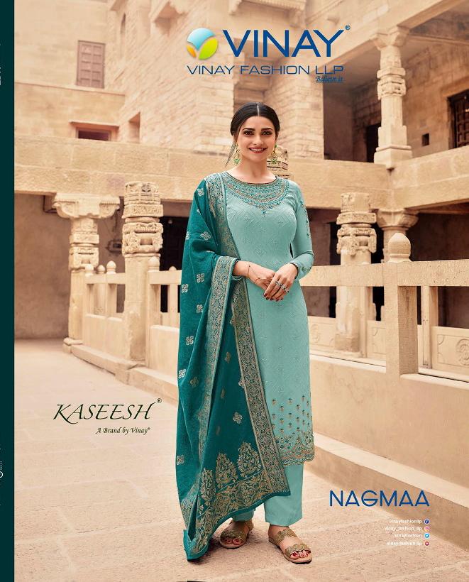Vinay Fashion Kaseesh Nagmaa Georgette With Embroidery Work ...