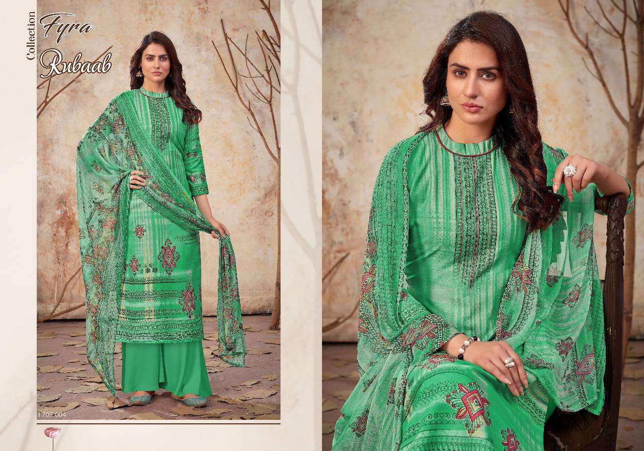 01 Alok suit  Rubaab cotton with digital suit collection