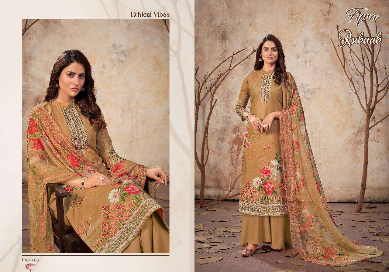 02 Alok suit  Rubaab cotton with digital suit collection