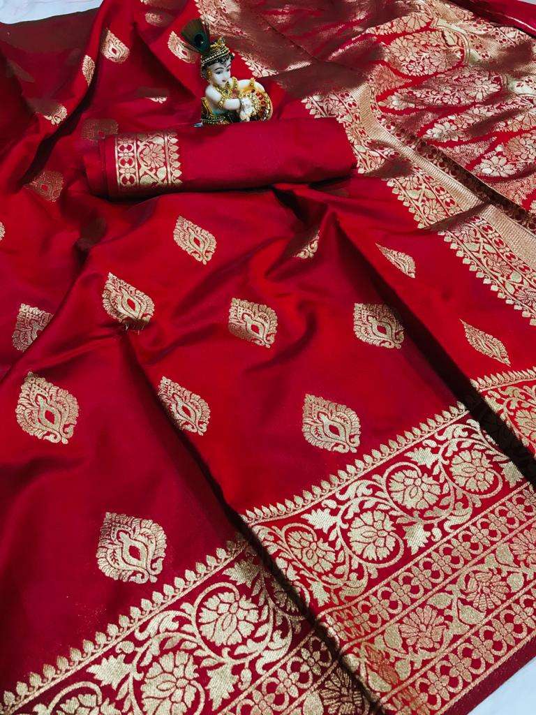 07 Banarasi silk party wear saree collection