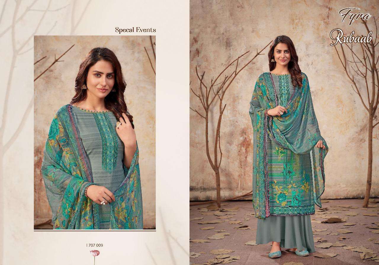 08 Alok suit  Rubaab cotton with digital suit collection