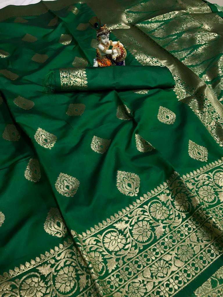 08 Banarasi silk party wear saree collection 