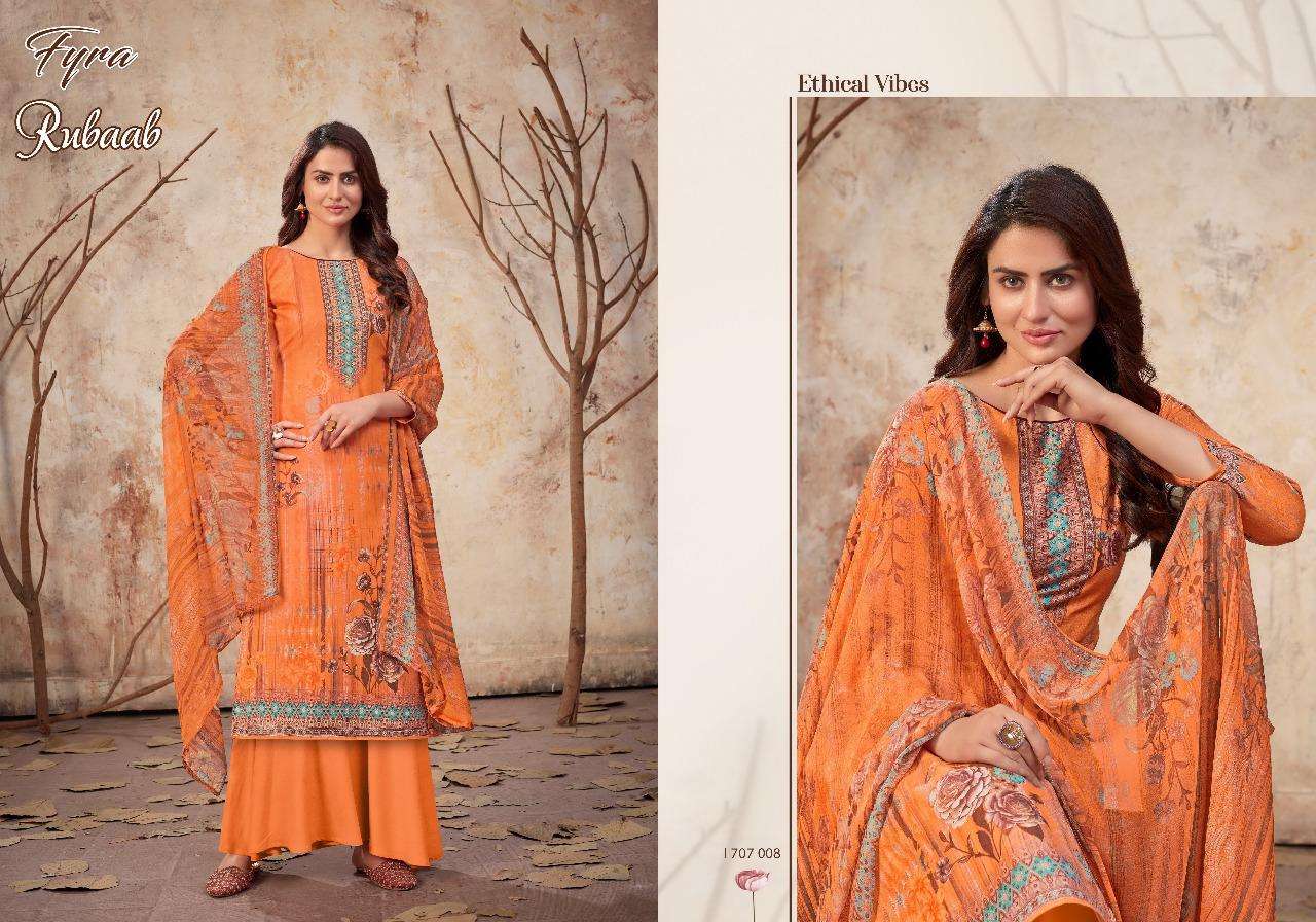 09 Alok suit  Rubaab cotton with digital suit collection