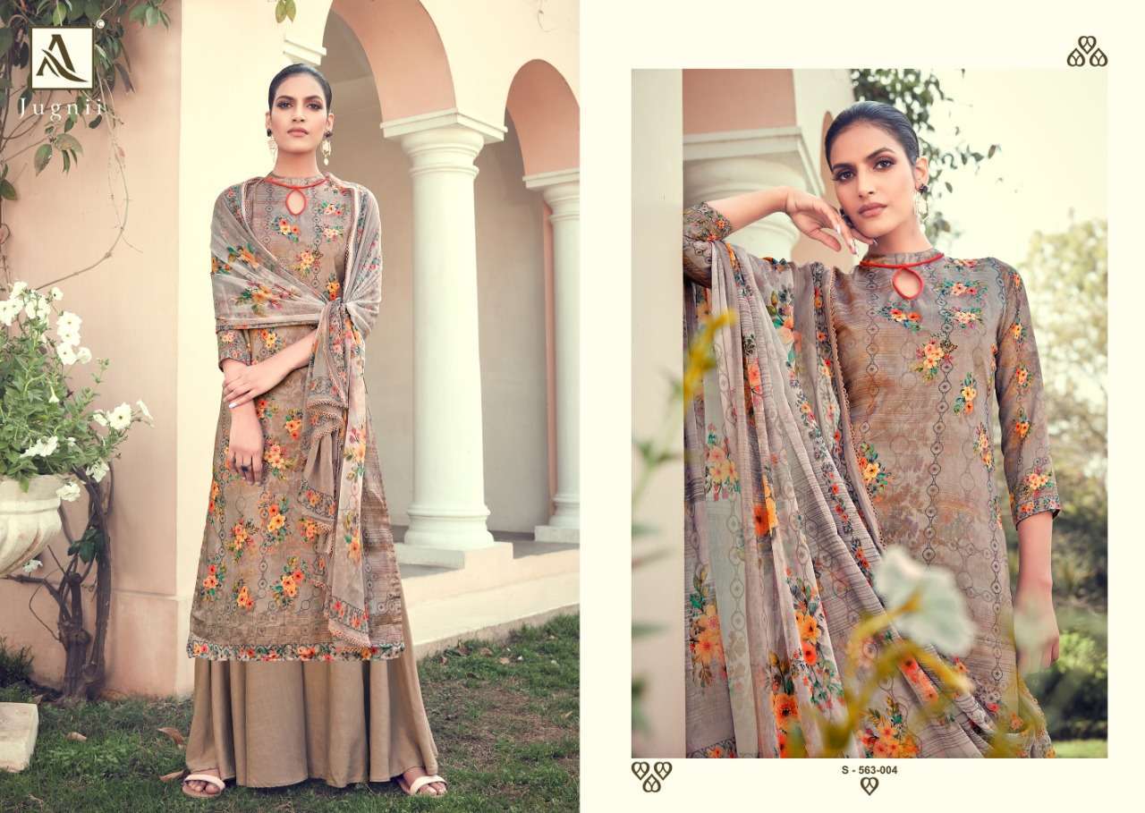 Alok Suits Jugnii JAM COTTON WITH DIGITAL PRINT SALWAR KAMEE...