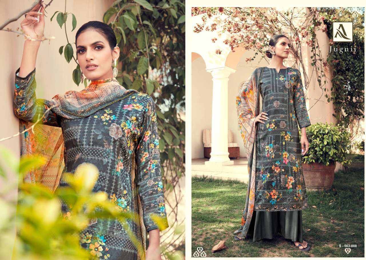 Alok Suits Jugnii PURE JAM COTTON WITH DIGITAL PRINT SUIT CO...