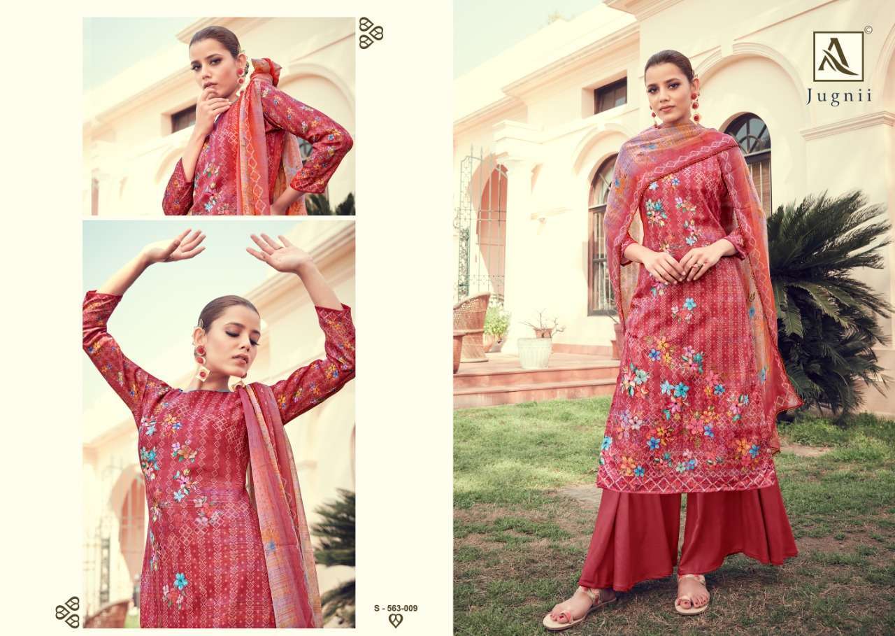 Alok Suits Jugnii PURE JAM COTTON WITH DIGITAL PRINT SUIT CO...