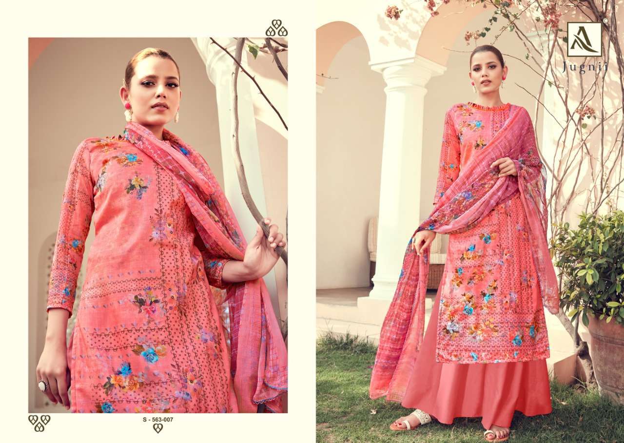 Alok Suits Jugnii PURE JAM COTTON WITH DIGITAL PRINT SUIT CO...