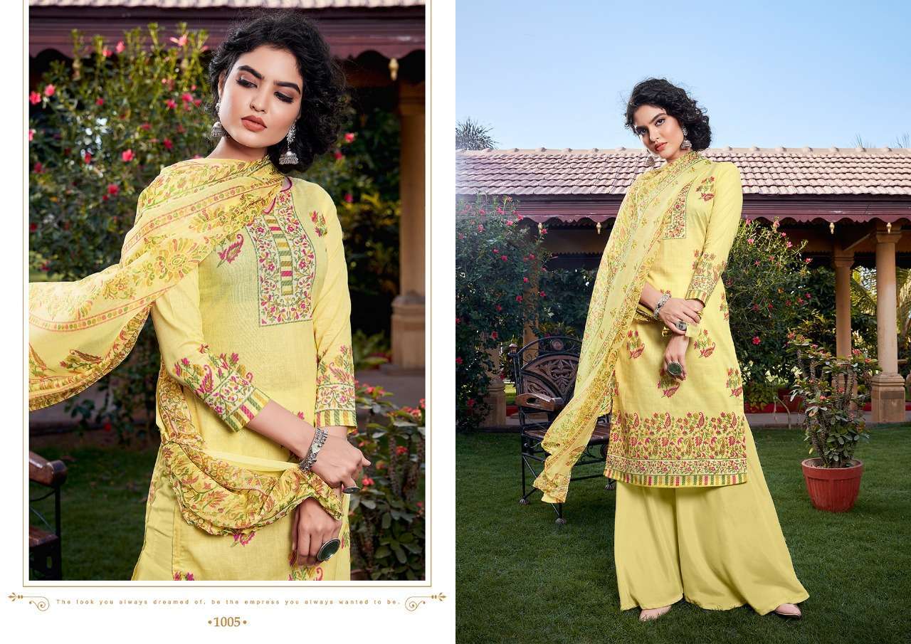 Anita Silk Mills Simran pure cambric cotton with digital pri...