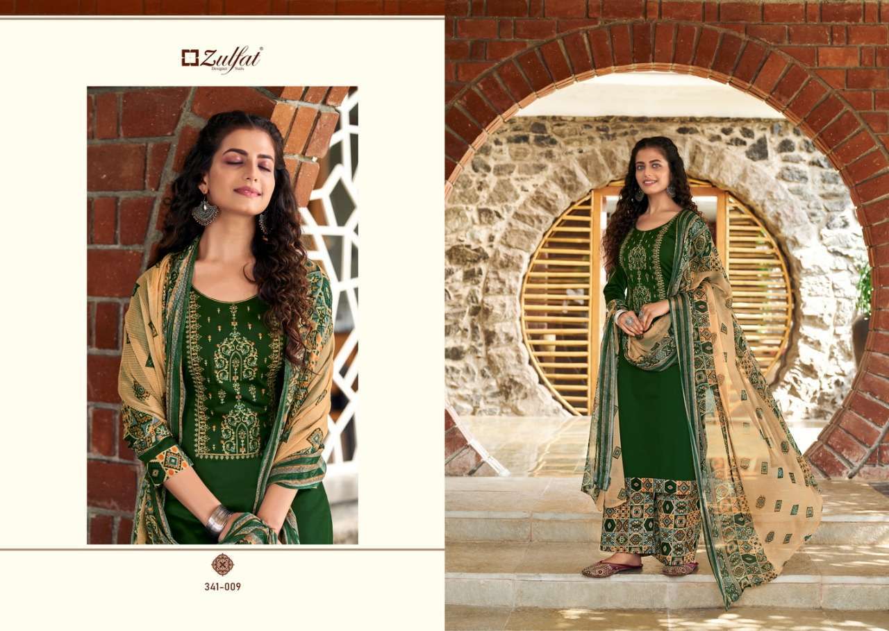 Belliza Designer Studio Zulfat Mohini pure ja cotton with em...