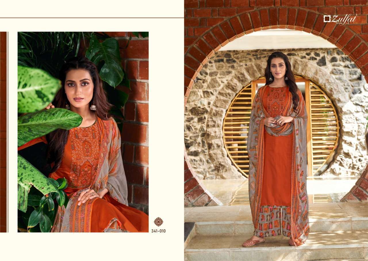 Belliza Designer Studio Zulfat Mohini pure ja cotton with em...