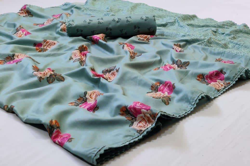 Lt Fabrics Sikha Dola Silk With Lucknowi Work Sarees Collect...