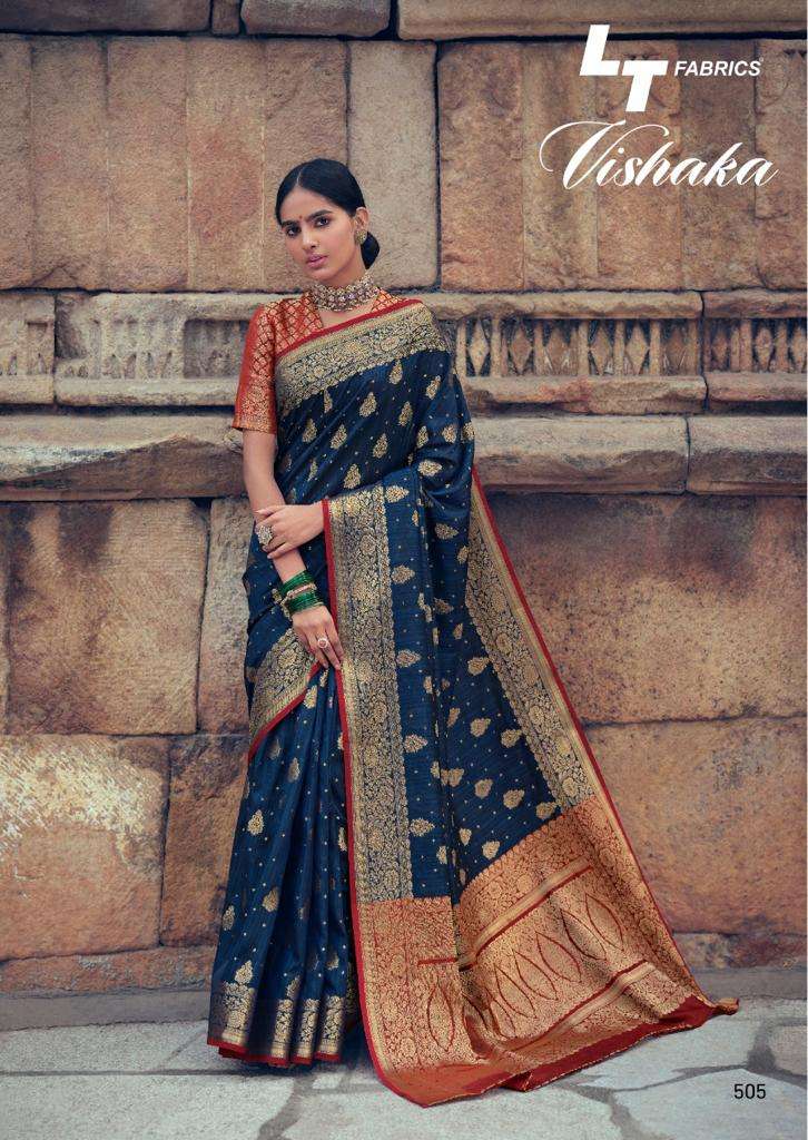 LT Fabrics Vishaka Silk Krystal silk sarees 02